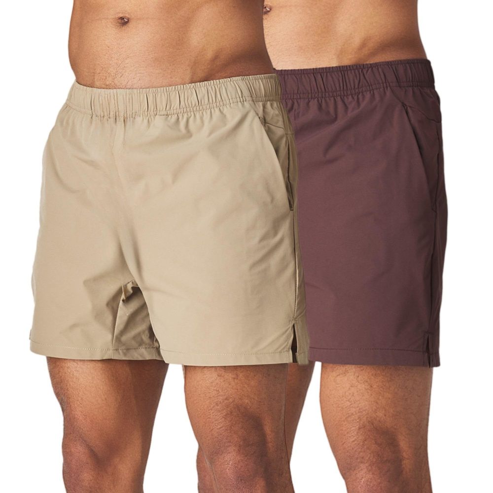 NEW Ultra Performance Men's 5 Inch Swim Trunk's with Liner 2 Pack Mens Stretch Q